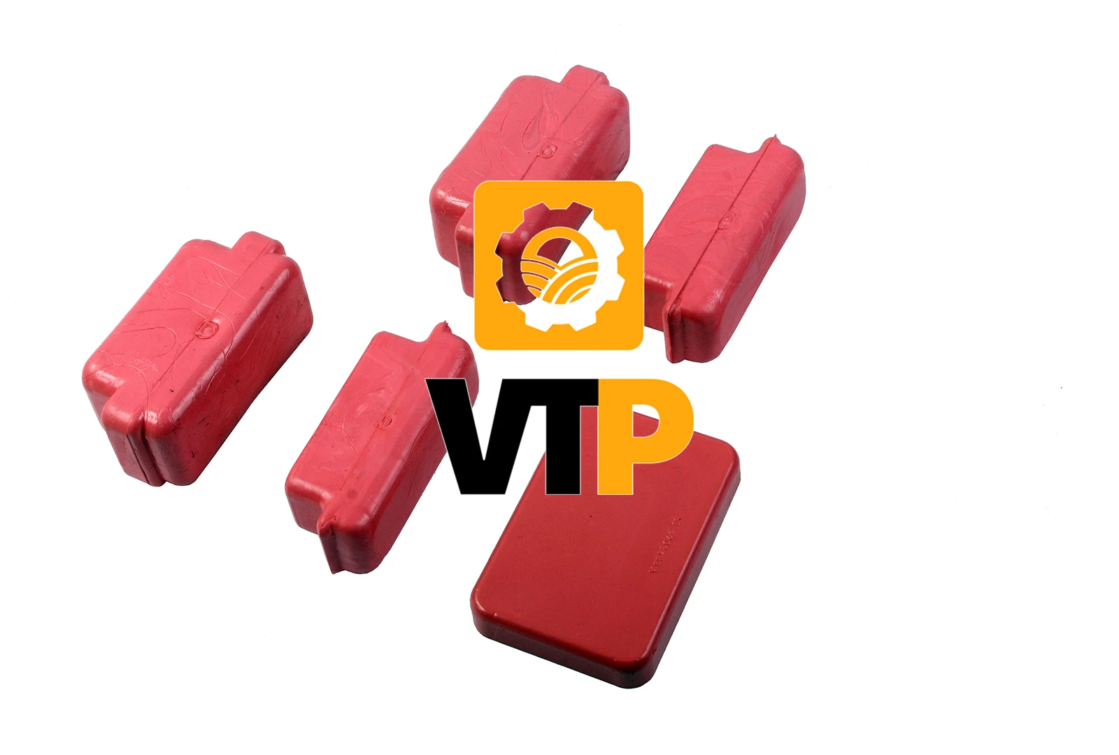 Комплект ГАЗ 53-2912012-03 подушок ресори ГАЗ 3307,3309,53,66,ПАЗ задньої (СИЛІКОН, к-т 5шт)