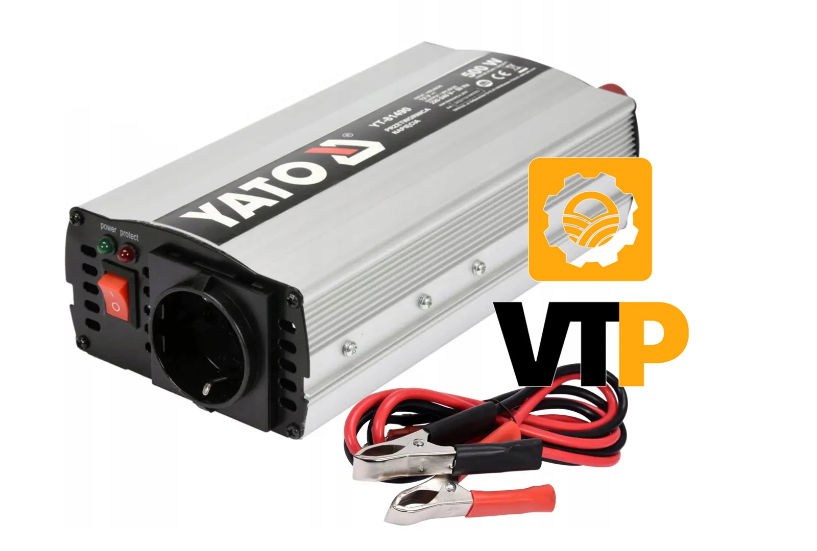 Перетворювач напруги 12V-220W, 500W YT-81490